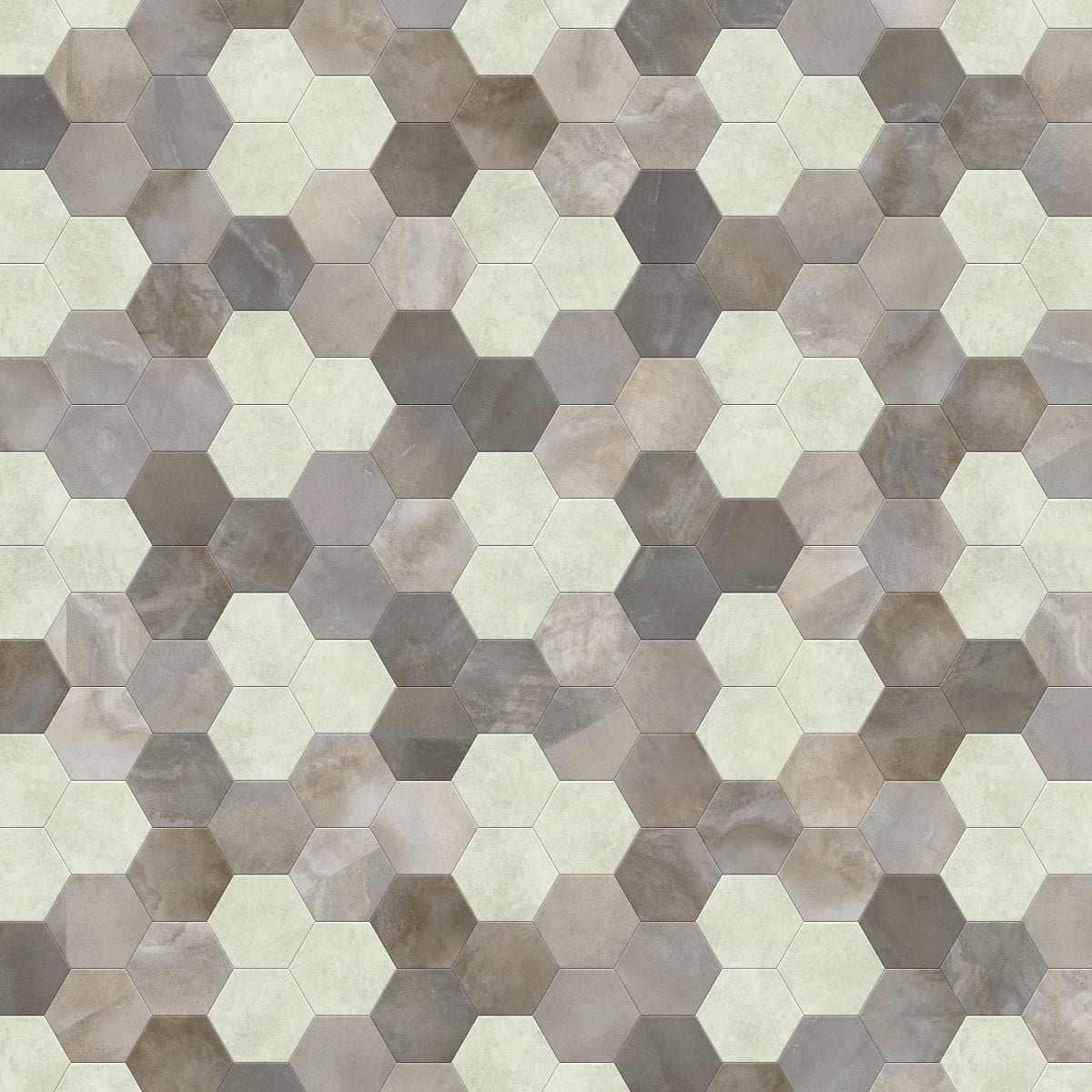 Виниловый пол Moduleo Moods Hexagon 352 от flatbox.by