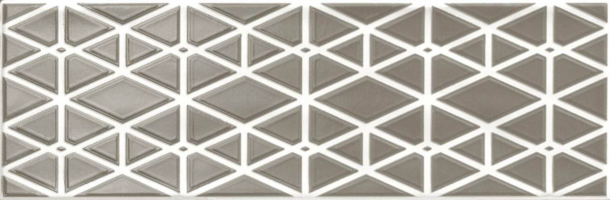 Плитка Ragno Brick Glossy Dec Anthracite от flatbox.by