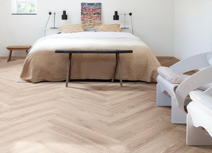 Виниловый пол Moduleo LayRed Herringbone Blackjack Oak 22205 от flatbox.by
