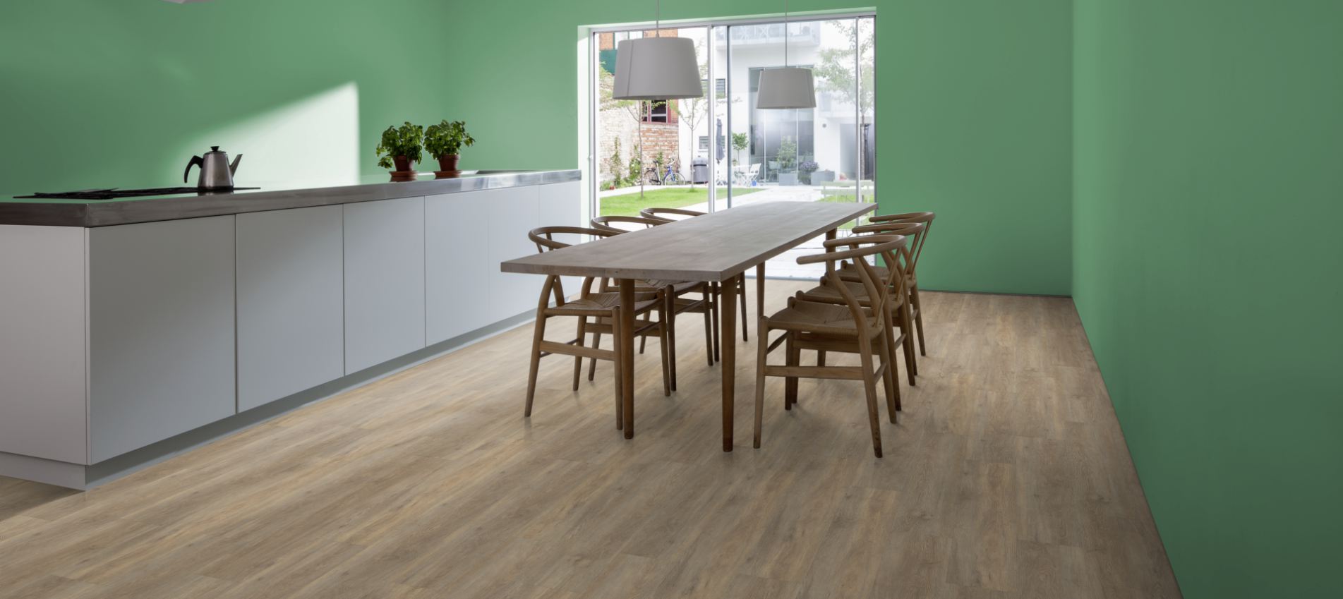Виниловый пол Kahrs LT Click Taiga CLW 172 от flatbox.by