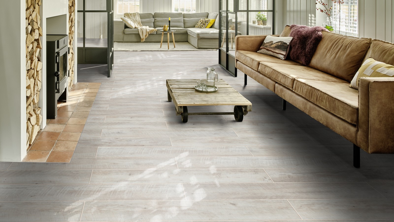 Виниловый пол Moduleo Impress Click Castle Oak 55152 от flatbox.by
