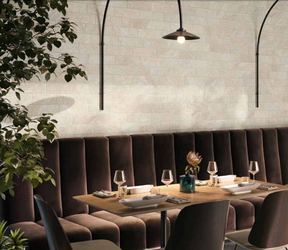 Керамогранит Casalgrande Padana Brickworks Petra Brick Bianca от flatbox.by